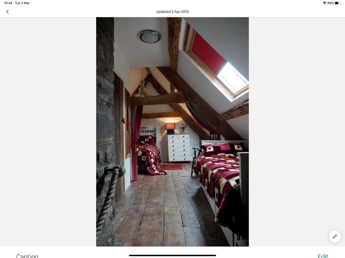 Ty Fferm Hen, Ancient Farmhouse, Coity Bach Talybont-on-Usk Exteriér fotografie